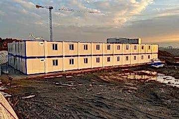 Yeni Nesil Konut Projesinde Şantiye Yapıları