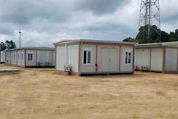 Karmod Yeni Nesil Konteyner, Gabon’da Petrol boru hattı Şantiyesinde