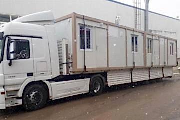 Elazığ Depremi sonrası 110 adet Konteyner Evi bölgeye gönderdik