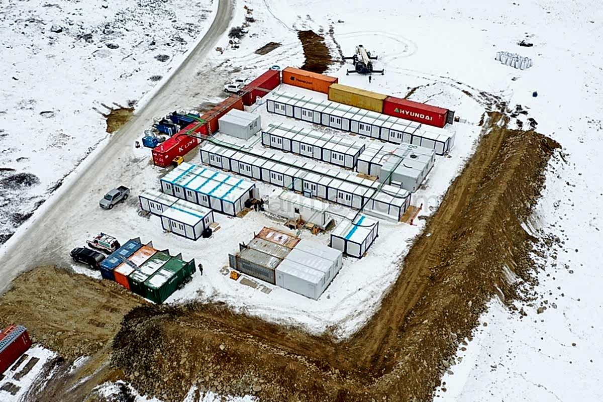 Grönland Altın Madeni Şantiye Projesi